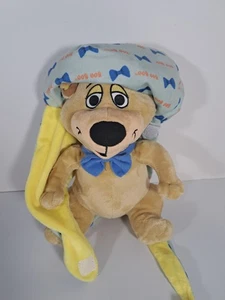 Hanna Barbera 9 Zoll Booboo Bär Plüsch mit Decke - Bild 1 von 3