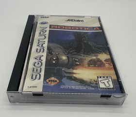 ROBOTICA SEGA SATURN COMPLETE CIB TESTED WORKING W/ REGISTRATION CARD