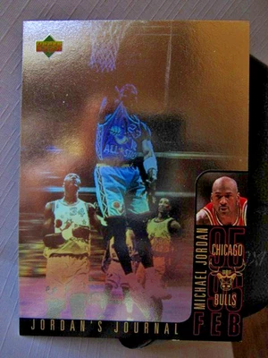 Carte Holo J4 Upper Deck Michael Jordan Basketball 1996 Chicago Bulls Neuve - Photo 1/3