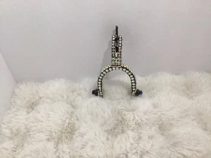 Antik Strass Gusseisen Metall Sporn Rodeo Rustikal .Western Dekor 0407 - Bild 1 von 6