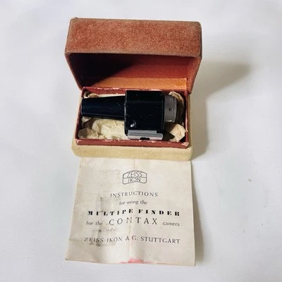 Vintage Carl Zeiss Jena Germany Ikon IIa 135mm 85mm Viewfinder Rangefinder - Image 1 of 4