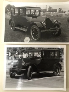 Lot 4 Franklin Series 10 Sedan Photo B&W Circa 1989 Black White Car Antique - Picture 1 of 7