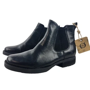 Born Brenta II Boot Women's Black Leather Pull On Chelsea Comfort Boots Size 6 - Picture 1 of 15