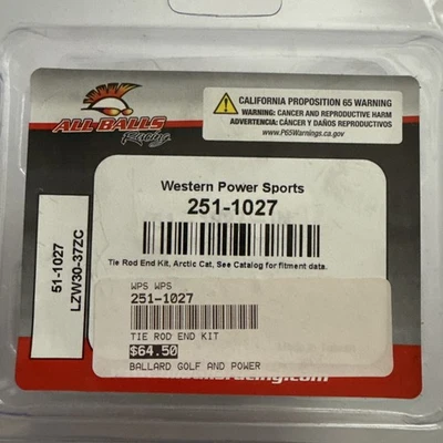 Kit de extremo de varilla de amarre para todas las bolas #51-1027 Arctic Cat/Kymco Foto 1 de 2