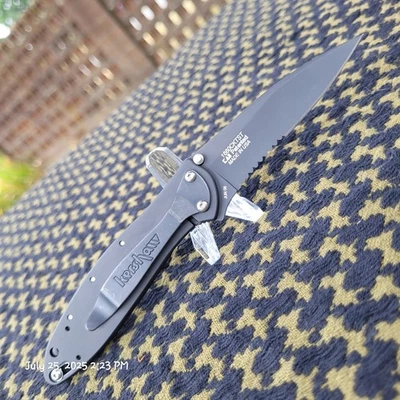 Kershaw 1660CKTST гладкий, новый в коробке, черное лезвие и ручка - Изображение 1 из 4