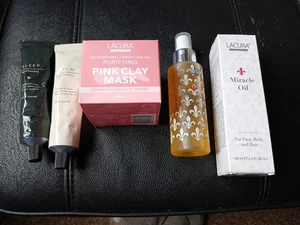 Lacura Pink Clay Mask , & miracle oil.. - Picture 1 of 4