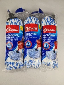 O' Cedar Mikrofaser Schnur Mopp Nachfüllpackungen - Neu 3er Pack - Bild 1 von 4