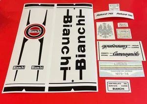 BIANCHI REKORD 745  dal 1975 al 1979 adesivi/stickers - Picture 1 of 1