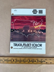 KFZ Farbkarte NAPA LKW/Flotte Farbauswahlanleitung, Martin Senour '83 - Bild 1 von 5