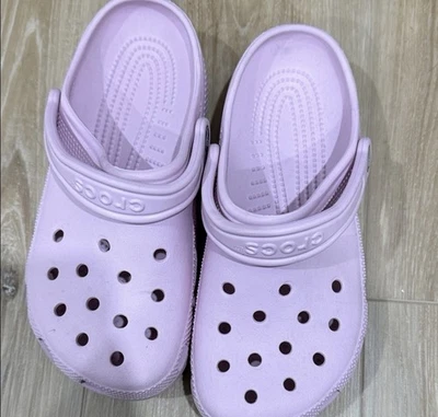 crocs ballerina pink size J5 - Image 1 of 3