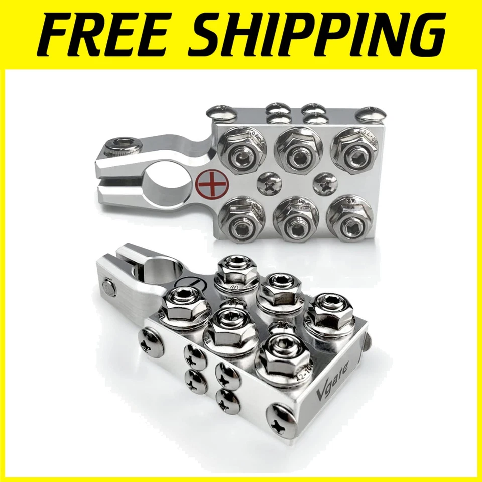 Versatile 20-Stud Battery Terminal Distribution Block for Automotive and RV Use - Image 1 of 4