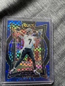 Panini Select Concourse Level C.J. 2024 Tablero de ajedrez Stroud #42 azul Prizm/249 - Imagen 1 de 2