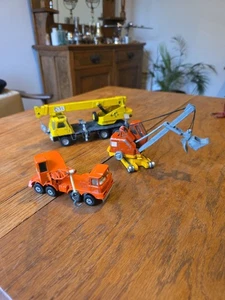 Dinky Toys Coles Hydra Truck. Corgi Majour Toys Priestman. Matchbox Scammell - Picture 1 of 24