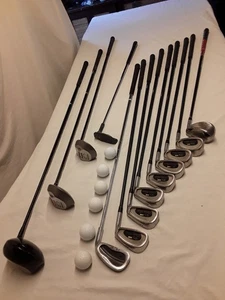 HIPPO DRIVER, 3 & 5 WOODS; COREY PEVIN IRONS; PUTTER; MAN R/H - Picture 1 of 11