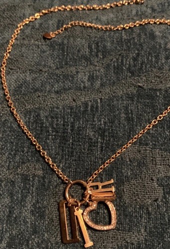 Collana Dior placcata oro