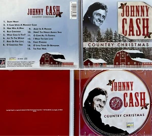 CASH JOHNNY *VG+* "COUNTRY CHRISTMAS"  2006 US LASERLIGHT CD - Picture 1 of 1
