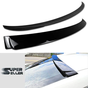 Painted Combo Fit For BMW F30 F80 Sedan Roof Spoiler Window + P Trunk Wing - Picture 1 of 1