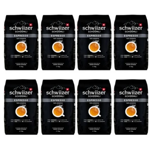 schwiizer Schüümli espresso, 1000g ganze Bohne 8er Pack
