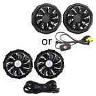 USB Electric Fan Cooling Jackets Men 5V Air Conditioning Fan With Usb Cable