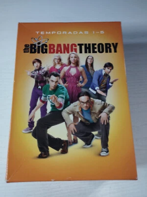 The Big Bang Theory Seasons 1-5 Full - DVD Spanish English Reg 2 - Image 1 of 4
