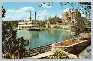 Disney World Postcard Walt Florida Cruising The Rivers Of America - Picture 1 of 2