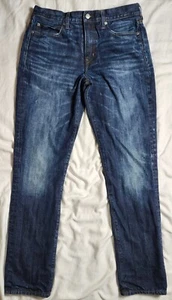 J Crew KAIHARA Denim Jeans Size 34/36 Blue Japanese Fabric Inter Lined - Picture 1 of 23
