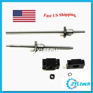 ZYLtech Precision (TRUE C7) Kugelumlaufspindel 1204 + BF/BK10 Endstütze 700/850/1000 mm - Bild 1 von 4