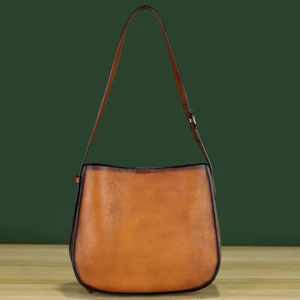 Genuine Leather Purses Tote Bags for Women Classical Shoulder Bag Crossbody Bag - Picture 1 of 16