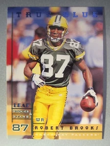 *1 of 500* 1998 Leaf Rookies & Stars TRUE BLUE #83 Robert Brooks *Hard to Find* - Picture 1 of 2
