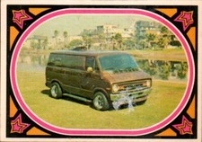 1975 Donruss Truckin' Vintage Card #17 1972 Dodge van Jim Thor