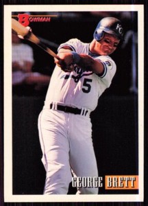 1993 Bowman George Brett Kansas City Royals #265