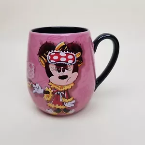 Disney Minnie Mouse Tasse "I'm Only Awake for the Coffee" Tasse rosa schwarz 4" groß - Bild 1 von 6