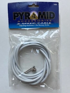 Pyramid 3 Speed Shifter Cable 1408 NOS Fits Sturmey Archer Trigger Bicycle - Picture 1 of 2