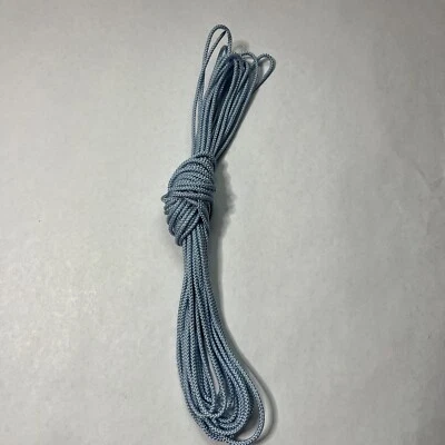 10 Yards Ninjalax Sidewall Topstring #3 (3/32”) Dia. Light Blue Cord String - Image 1 of 2