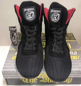 Otomix Stingray BLACK M3000 Bodybuilding Weightlifting MMA Shoes SIZE 8 - 13 NEW - Picture 1 of 9