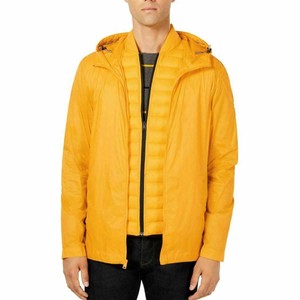 Tommy Hilfiger Yellow Windbreaker Coats 