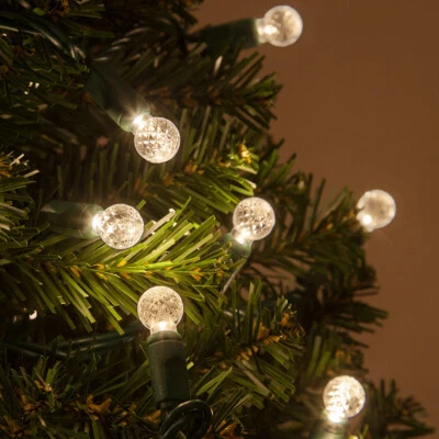 G12 LED Globe Christmas String Lights Raspberry Indoor Outdoor Tree Ball Lights - Image 1 of 4