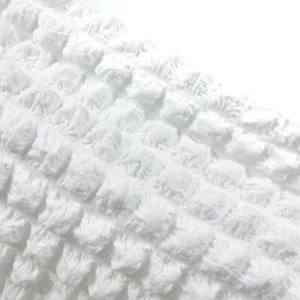 3D Puff Plaid Fabric Diy Material Craft Sew Soft Stretch Dress Skirt Top Costume - Picture 1 of 15