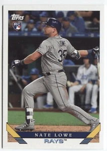Tarjeta Topps Archives 2019 Nate Lowe RC 1993 #216 Tampa Bay Rays - - Imagen 1 de 1