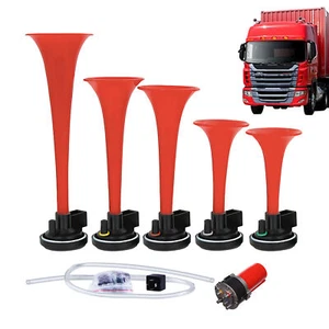 5 Tube Music Electric Air Horn Electric Music Horn Car Horn Air Horn 12v US - Picture 1 of 7