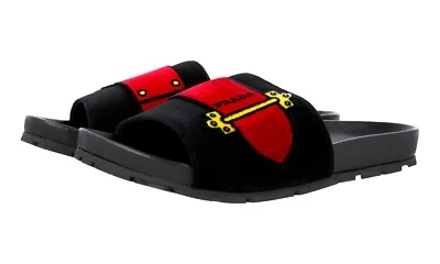 豪华普拉达·凯龙凉鞋 1XX388 VELVET US 11 EU 41,5 英国 8 — 第 1/4 张图片