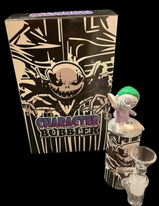 The Night Before Christmas Oogies Boys barrel, Glass Hand Bubbler - Picture 1 of 5