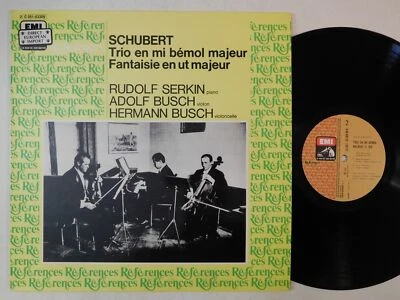 SERKIN BUSCH Schubert Trio, Fantasy For Violin Piano EMI LP NM piano cello - Image 1 of 4