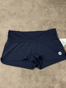 Roxy Fold Over Board Short Women’s Size XXL Super Soft Blue New - Picture 1 of 12
