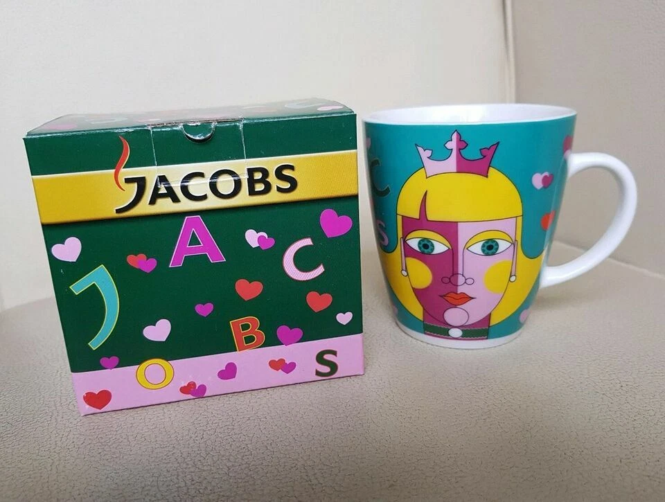 1 Ritzenhoff Kaffeebecher Jacobs Krönung 3. Edition, Motiv Prinzessin, NEU OVP - Bild 1 von 1