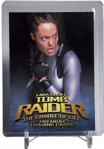 LARA CROFT TOMB RAIDER THE CRADLE OF LIFE MOVIE 2003 INKWORKS PROMO CARD TR2-UK - Picture 1 of 4