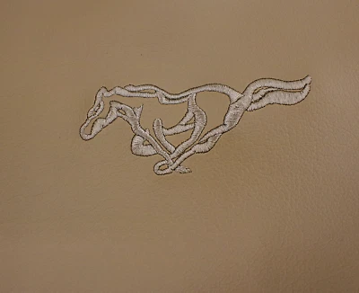 Repuesto de funda de asiento de cuero tostado para Ford Mustang GT convertible 1999-2004 Foto 1 de 4