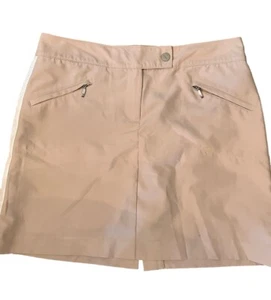 IZOD XFG Skorts Size 6 Khaki Skirt With Shorts Golf Tennis - Picture 1 of 9