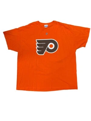 Camiseta vintage Jeff Carter Reebok Flyers #17 2 XL Foto 1 de 4