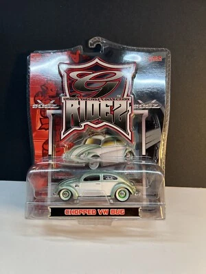 Maisto G-Ridez - VW Bug picado - Aqua metálico/blanco - escala 1/64? Foto 1 de 3